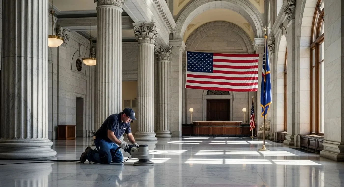 Janitorial services for apartment buildings